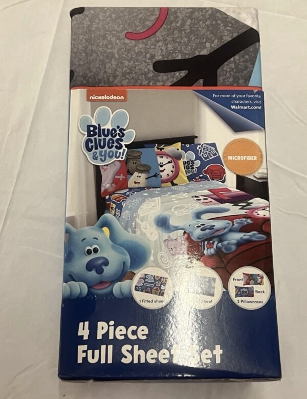 Blue's Clues & You Kids Full Sheet Set, Blue, Nickelodeon