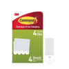 Command Picture Hanging Strips, White, Small, 4Sets of Strips/Pack