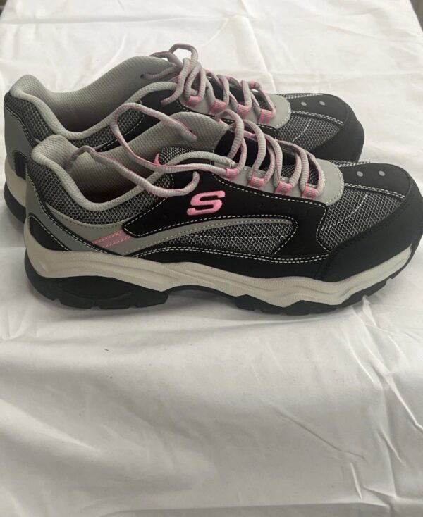 Skechers Work Women's Biscoe Steel Toe Lace-up Work Shoe, Size 9