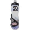50 Strong 28 oz. Off-White Plastic Water Bottle with Bottle Holder Included!