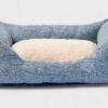 Cuddler Dog Bed - S - Blue - Boots & Barkley™