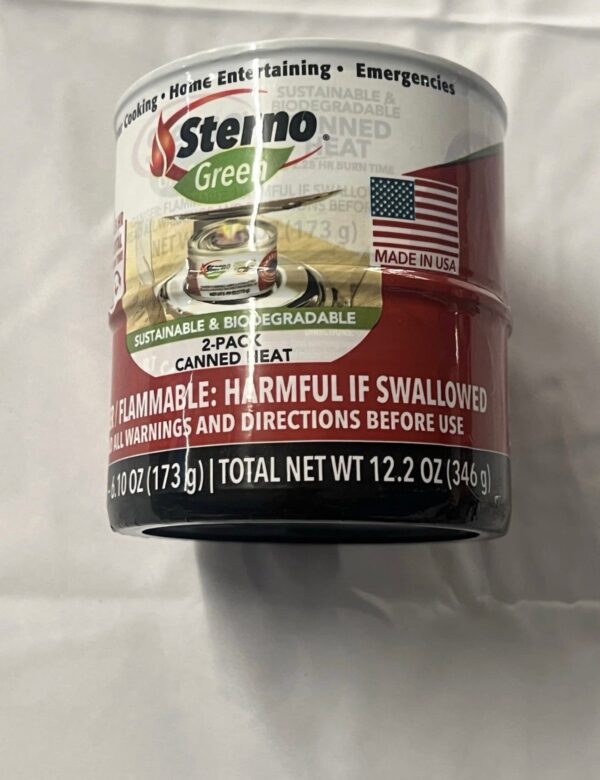 Sterno Group The 20366 2PK 7OZ Can Heat Fuel