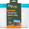 (re)zip Reusable Leakproof Food Storage Stand-Up Quart Bag - 4 Cup