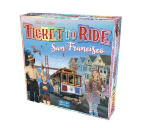 Ticket to Ride San Francisco Game Alan R. Moon Asmodee Days of Wonder 2022