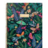 2022-2023 Mintgreen Weekly/Monthly Spiral Planner, 9 x 11, Butterfly
