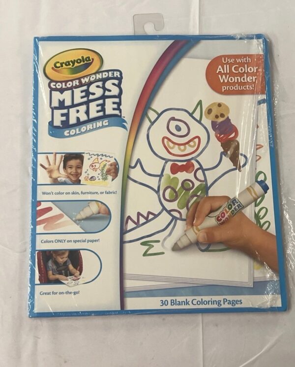 Crayola Color Wonder Mess Free Coloring Pages Toddler Toys Ages