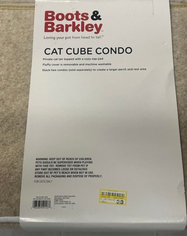 Cat Condo Bed - Boots & Barkley™_1 Cat Condo Bed - Boots & Barkley™