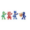 PJ Masks Night Time Mission Glow-in-the-DarkAction Figure Set, Preschool Toy