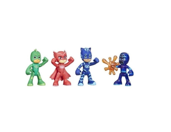 PJ Masks Night Time Mission Glow-in-the-DarkAction Figure Set, Preschool Toy