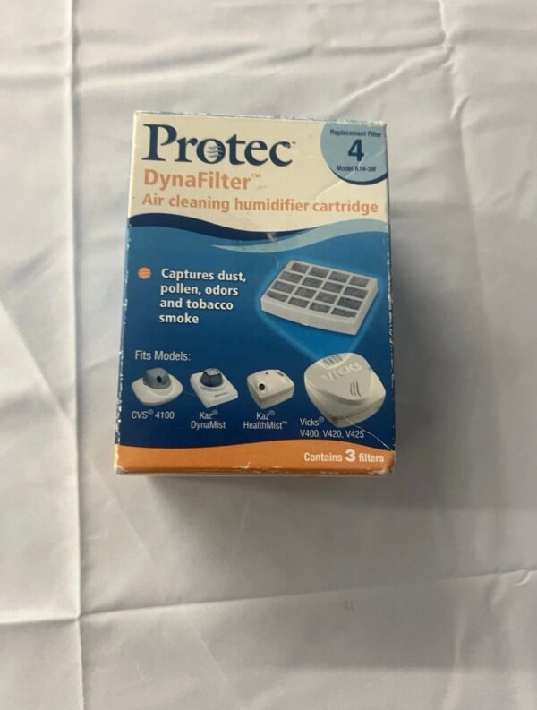Protec DynaFilter Air Cleaning Humidifier Cartridge,3 Pack