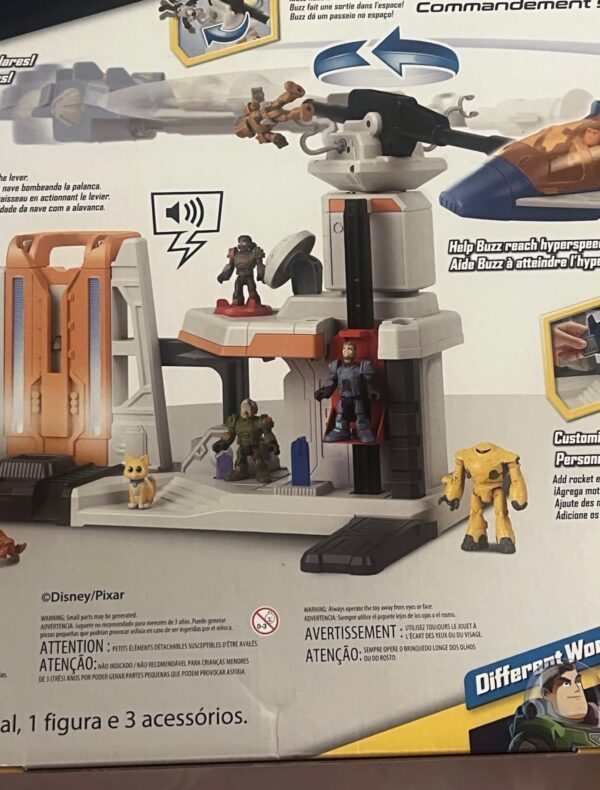 Imaginext Disney Pixar Lightyear Lift Launch Star Command Playset