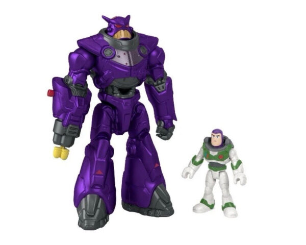 Disney and Pixar Lightyear Toys Imaginext Battle Blast Zurg & Buzz Lightyear_0 Disney and Pixar Lightyear Toys Imaginext Battle Blast Zurg & Buzz Lightyear