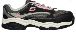 Skechers Work Women's Biscoe Steel Toe Lace-up Work Shoe, Size 9