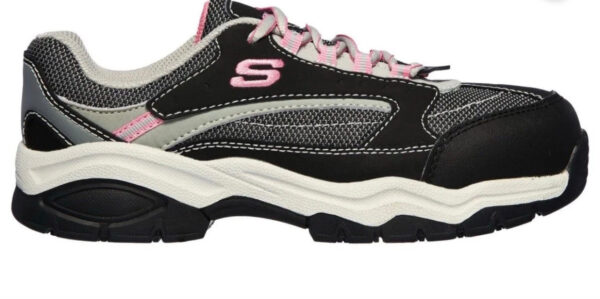 Skechers Work Women's Biscoe Steel Toe Lace-up Work Shoe, Size 9