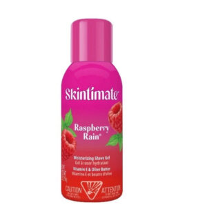 Skintimate Raspberry Rain Shave Gel for Women, Travel Shaving Cream, 2.75 oz