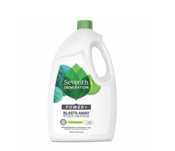 Seventh Generation Power + Natural Auto Dishwasher Detergent Gel, Fresh Citrus_0 Seventh Generation Power + Natural Auto Dishwasher Detergent Gel, Fresh Citrus