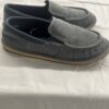 Toddler Boys Slip On Deck Shoes Navy Blue, Youth 4