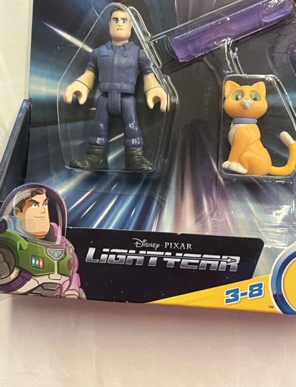 Disney and Pixar Lightyear, Imaginext Buzz Lightyear & Sox the Cat Figure Set