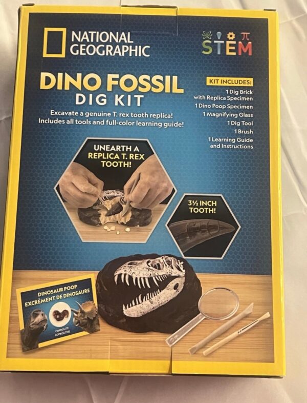 National Geographic RTNGDINO2 Dino Dig Kit Science Set_1 National Geographic RTNGDINO2 Dino Dig Kit Science Set
