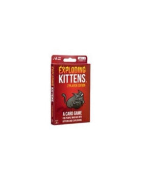 Exploding Kittens Brand 2 Player Party Game, 15Mins, Ages 7 and up