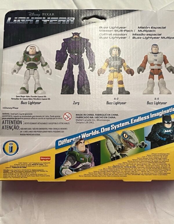 Disney & Pixar lightyear imaginext buzz lightyear mission 6-piece figure set_1 Disney & Pixar lightyear imaginext buzz lightyear mission 6-piece figure set