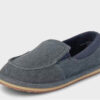 Toddler Boys Slip On Deck Shoes Navy Blue, Youth 4