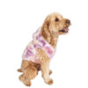 Justice Pet Polyester Sherpa Tie-Dye Dog Hoodie, XS