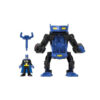 Imaginext DC Super Friends Batman Battling Robot,3-Piece Figure Set