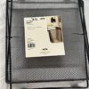 12" Mesh Metal Locker Shelf Gray - Locker Style byUBrands