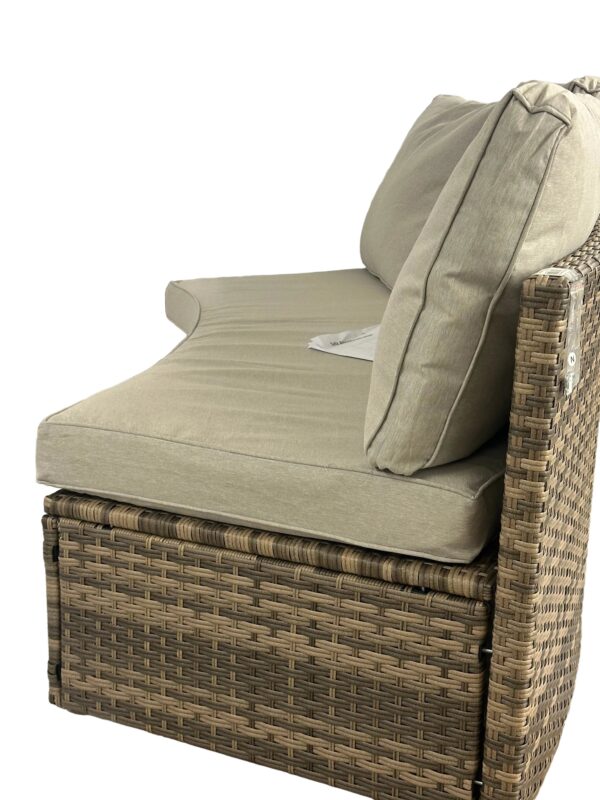 Modular half-moon curved armless outdoor patio sofa_2 Modular half-moon curved armless outdoor patio sofa