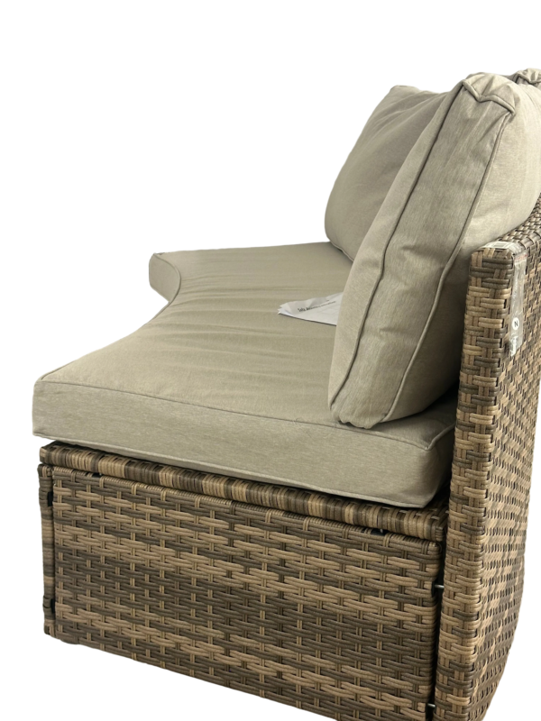 Modular half-moon curved armless outdoor patio sofa_4 Modular half-moon curved armless outdoor patio sofa