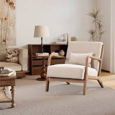 Hertford 26" Wide Mid Century Upholstered Solid Wood Accent Chair_0 Hertford 26" Wide Mid Century Upholstered Solid Wood Accent Chair