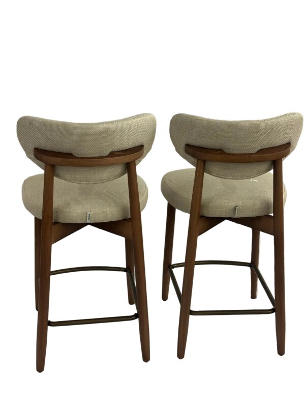 upholstered mid-century modern counter stools( set of 2)_2 upholstered mid-century modern counter stools( set of 2)