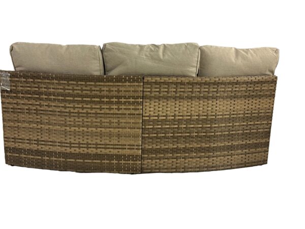 Modular half-moon curved armless outdoor patio sofa_3 Modular half-moon curved armless outdoor patio sofa