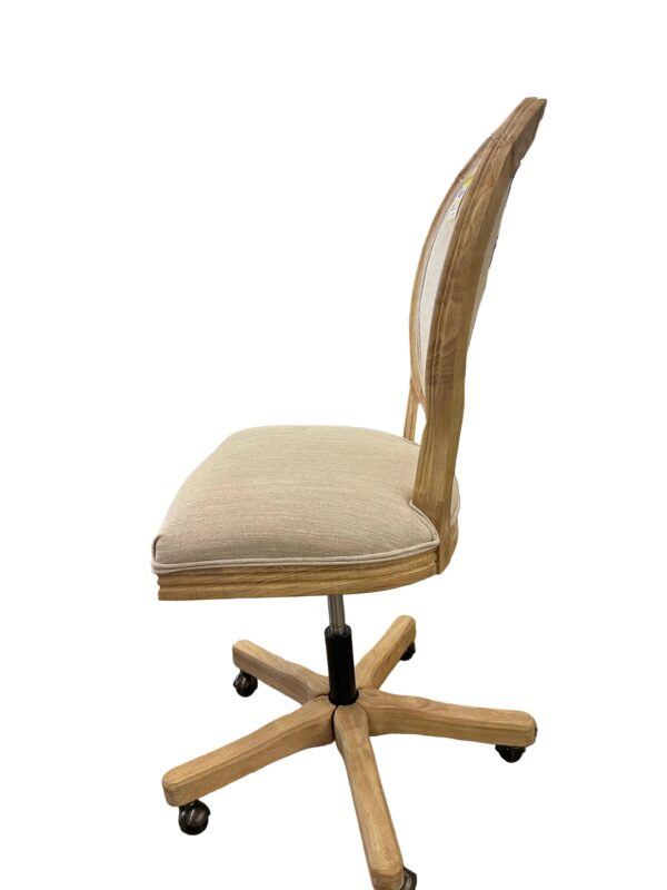 Christopher Knight Home Upholstered Swivel Office Chair_2 Christopher Knight Home Upholstered Swivel Office Chair